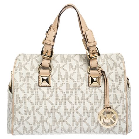 michael kors henkeltasche beige|macy's Michael Kors bags.